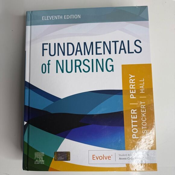 Potter & Perry Fundamentals of Nursing Textbook 11th Edition - Picture 1 of 4